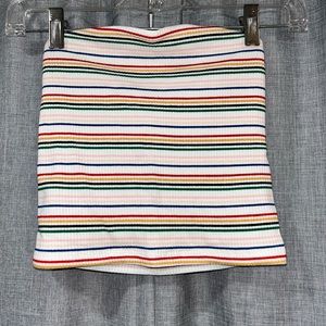 Multicolored Tube Top